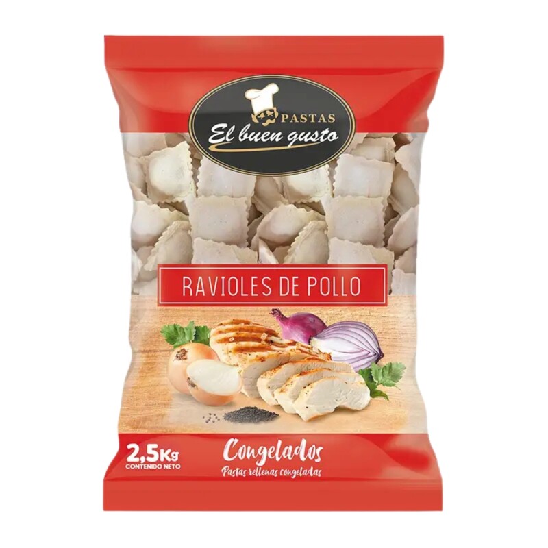 RAVIOLES DE POLLO EL BUEN GUSTO 2.5KG RAVIOLES DE POLLO EL BUEN GUSTO 2.5KG