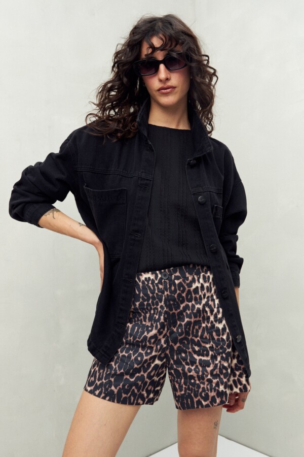 SHORT PARAMOUNT Animal Print