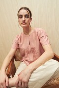 BLUSA NEVI Rosa Viejo