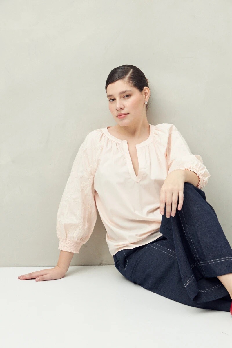 BLUZA D.CASSIN SLINKY - ROSA 