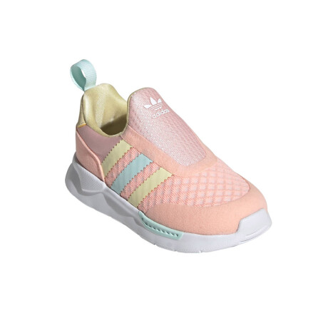 Championes adidas ZX 360 de niño Coral/Yellow/Mint