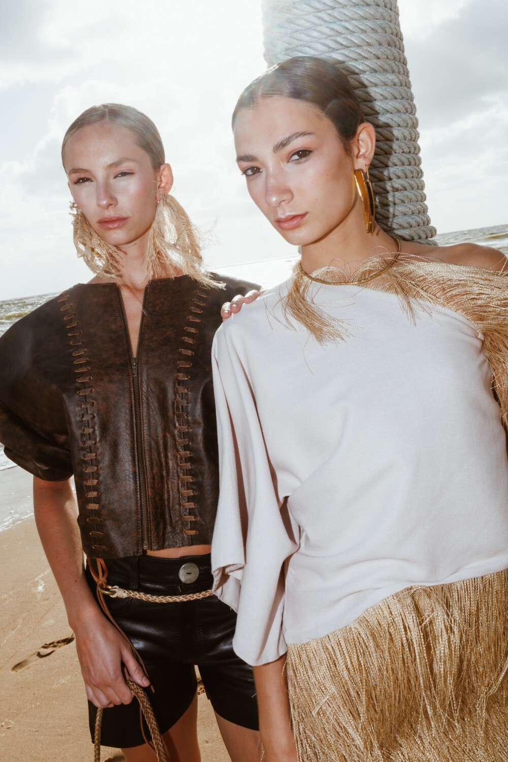 Top Fringes Ocre