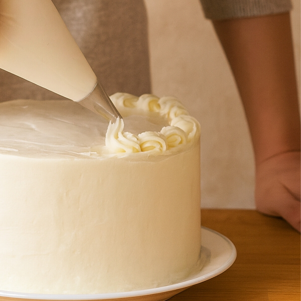 Manga Repostera Descartable 100 Unidades 40 cm 