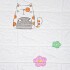 Revestimiento Autoadhesivo Pared Infantil X40 Calidad Variante Animales