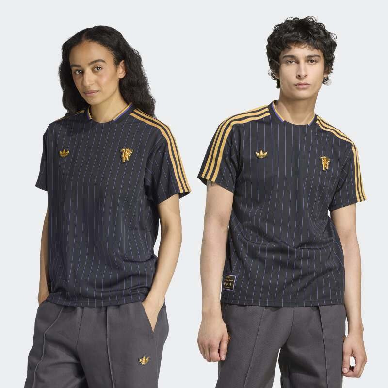 Remera Adidas Manchester United Terrace Icons Negro
