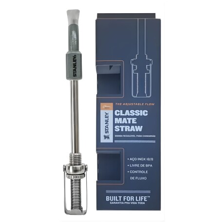 Bombilla Stanley con control de flujo Verde