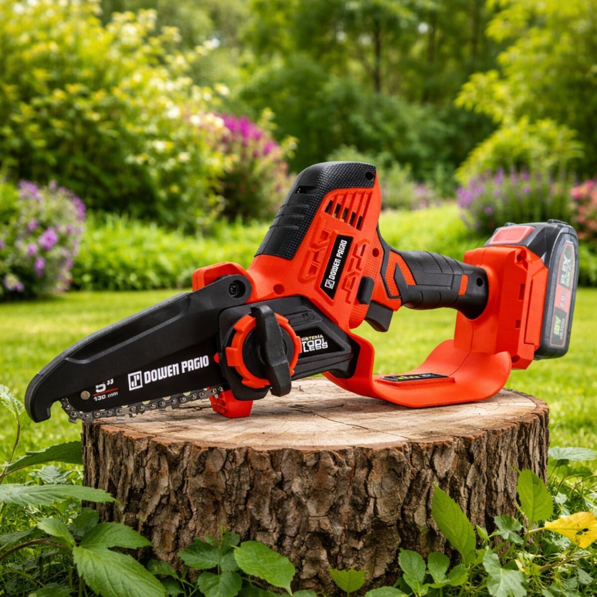 Mini Motosierra A Bateria Recargable 5" Dowen Pagio 