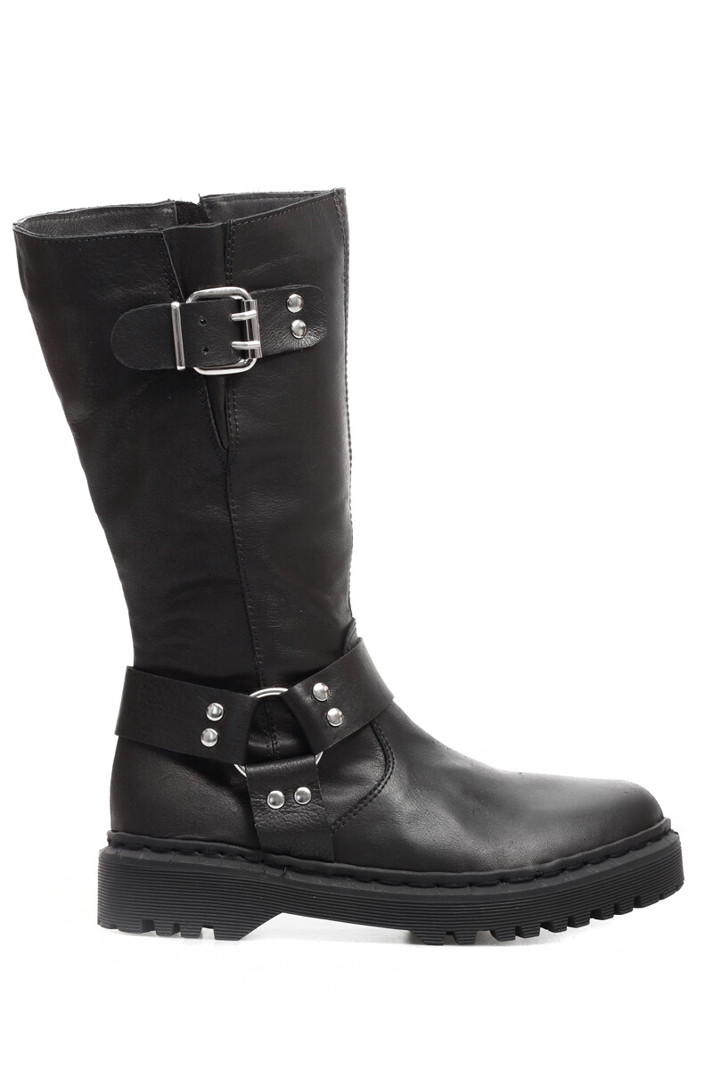 BOTA STRICKER - NEGRO 