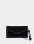 Ficheros Metálico Billetera Fichero Con Solapa - Negro
