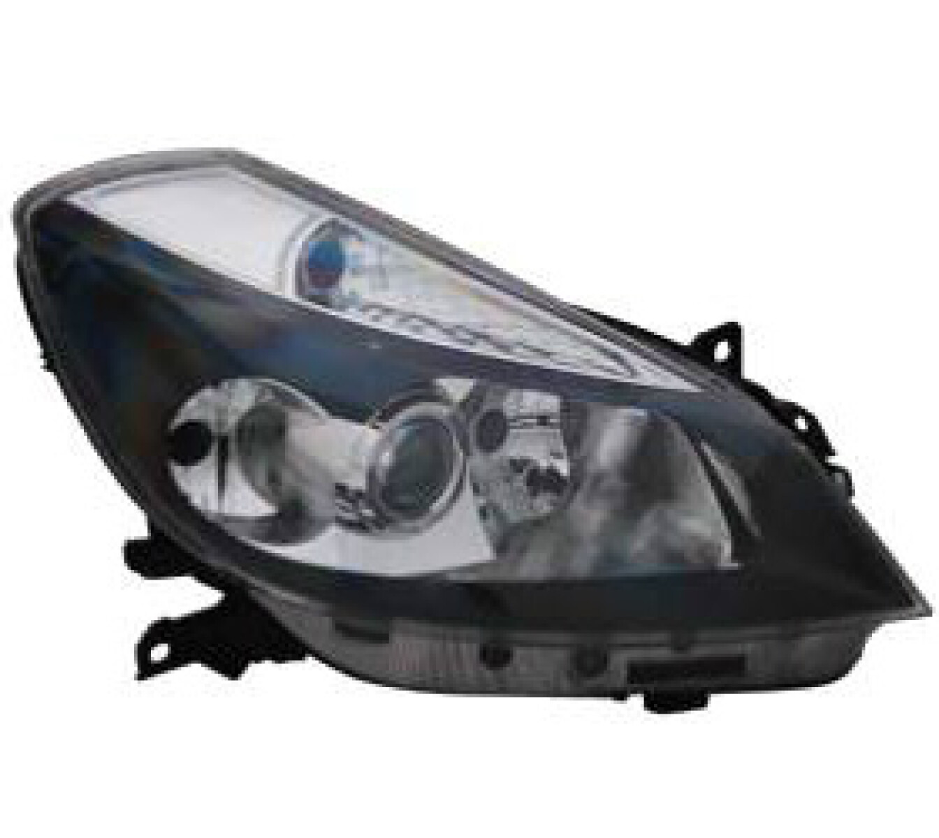 SEMIOPTICAS RENAULT CLIO III EUROPA 05-09'IZQ.FONDO GRIS H1-H7 TYC 