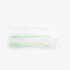 Cucharas x2 con estuche KIKKABOO verde agua