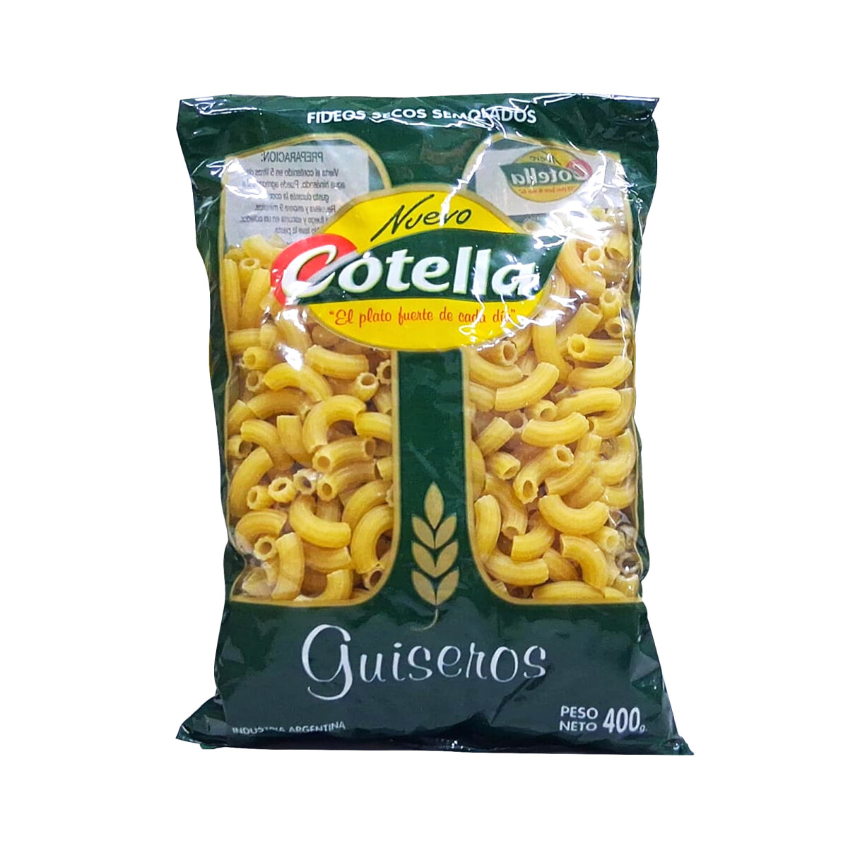 FIDEOS SEMOLADOS COTELLA - Coditos 
