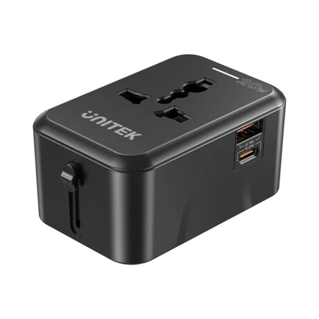 Adaptador de Viaje Universal Unitek 20W 001