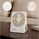 Ventilador plegable inalámbrico blanco