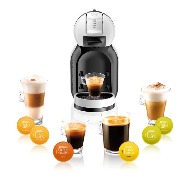Cafetera de Cápsulas Nescafé Dolce Gusto Mini Me Blanca Cafetera de Cápsulas Nescafé Dolce Gusto Mini Me Blanca