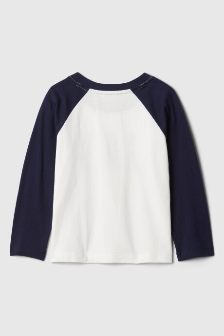 Remera Logo Gap Toddler Niño Navy Uniform