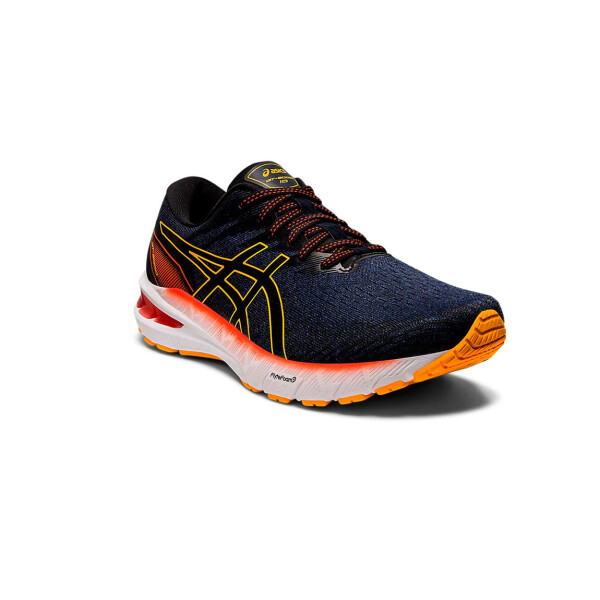 Asics Gt-2000 10 Azul Oscuro-amarillo