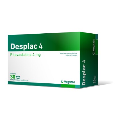 Desplac 4 Mg. 30 Comp. Recubiertos Desplac 4 Mg. 30 Comp. Recubiertos