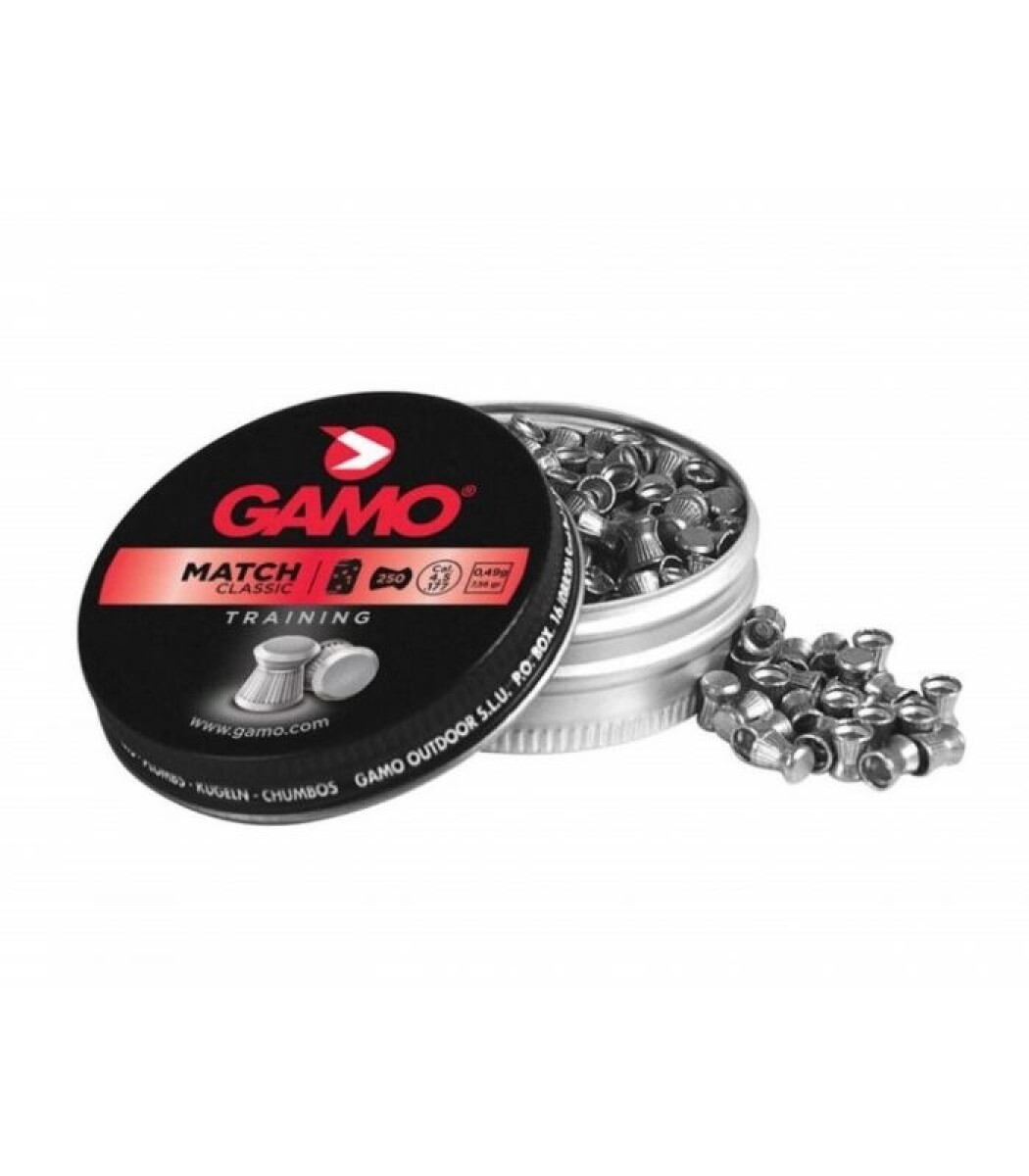 Chumbos Gamo Match 4.5mm 500 unidades 