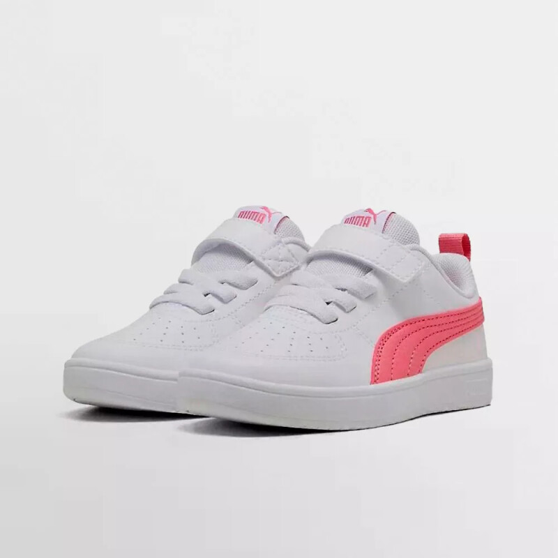 Championes Puma Rickie AC PS. Niños 385836 45 Blanco-rosado