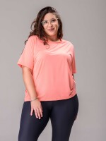 Remera Peso muerto Salmón