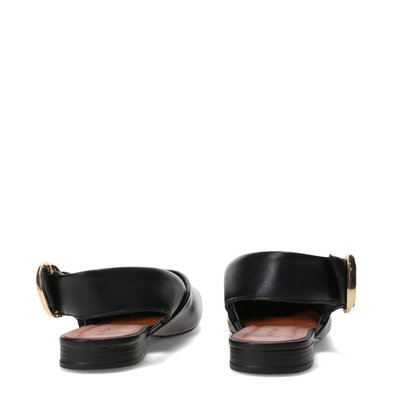 Zapatos de Mujer Bottero Tira Trasera Negro