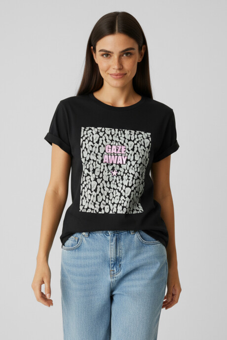 Remera Taglio Estampado 4