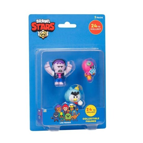 Set X3 Figuras Brawl Stars Coleccionables 001