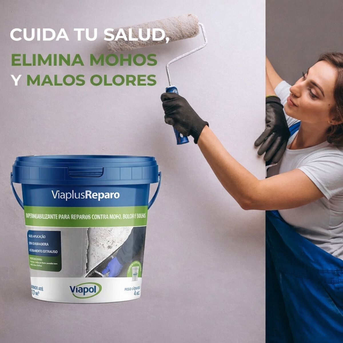 VIAPLUS REPARO X 4 KG Viaplus Reparo X 4 Kg