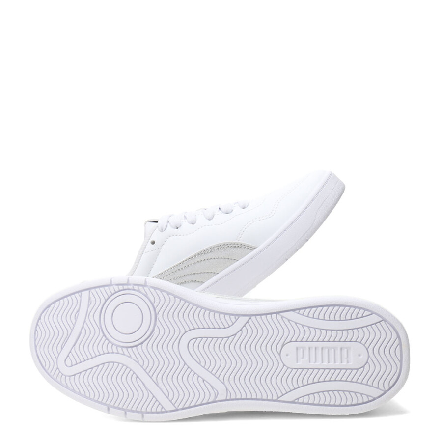 Championes de Mujer Puma Court Lally Metal.Whisper Blanco - Plata