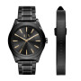 Reloj Armani Exchange Gift Set Acero Negro AX7102 0