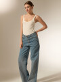 Pantalon Danisa Azul Grisaceo