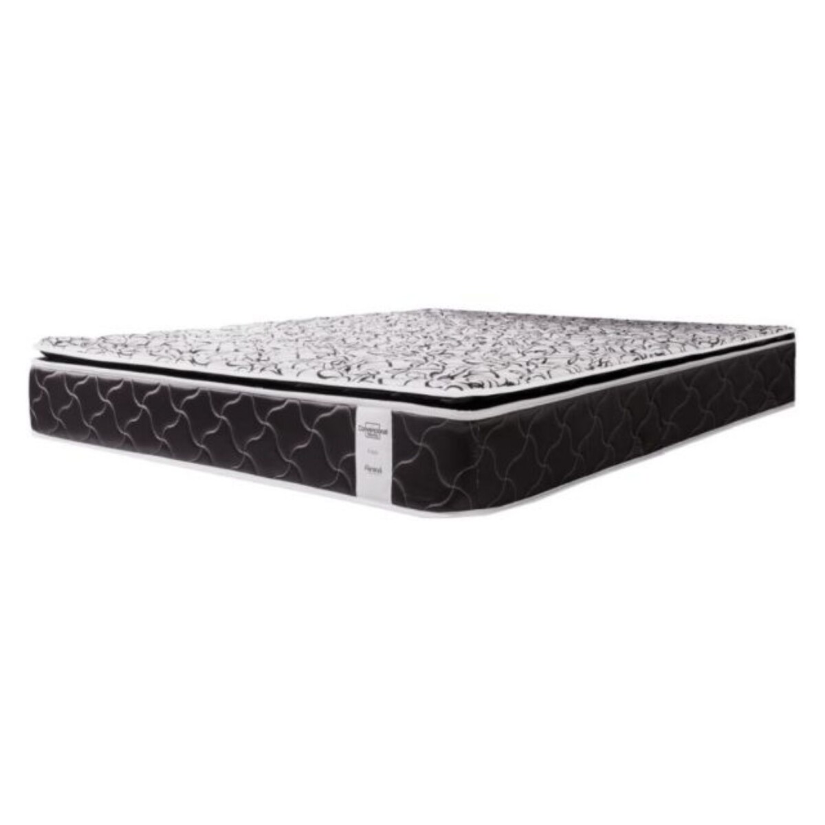 Colchón Paraná Neo Convencional Pillow Top 160x200 cm - Negro 