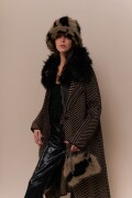 Chaqueta Teheran NEGRO Y CRUDO