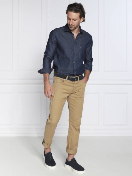 Camisa Slim Fit, Rey-P Azul