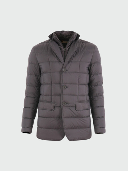 Herno-Campera de vestir rellena de plumas, La Giacca Negro