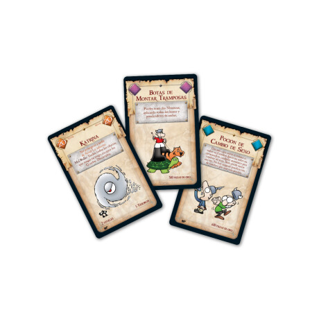 Munchkin 4 - ¡Que Locura De Montura! (Expansión) Munchkin 4 - ¡Que Locura De Montura! (Expansión)