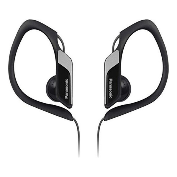 Auricular In Ear Deportivos Orejeros Panasonic Rp-hs34mpp Variante Color Negro