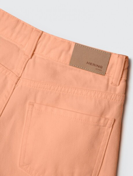 SHORT INFANTIL DE JEAN NARANJA