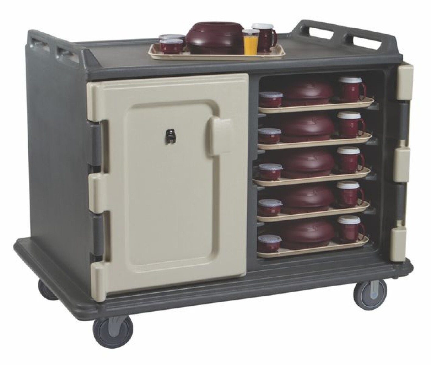 Carro Isotérmico bajo 20 bandejas Cambro 38x51.5 cm 