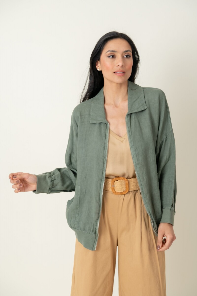 CAMPERA CASSIA - Verde seco 