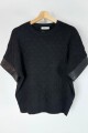 SWEATER C/VISCOSA DEEP NEGRO