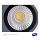 Aplique Exterior Jardin Bidimensional Rectangular Gu10 Luz Negro