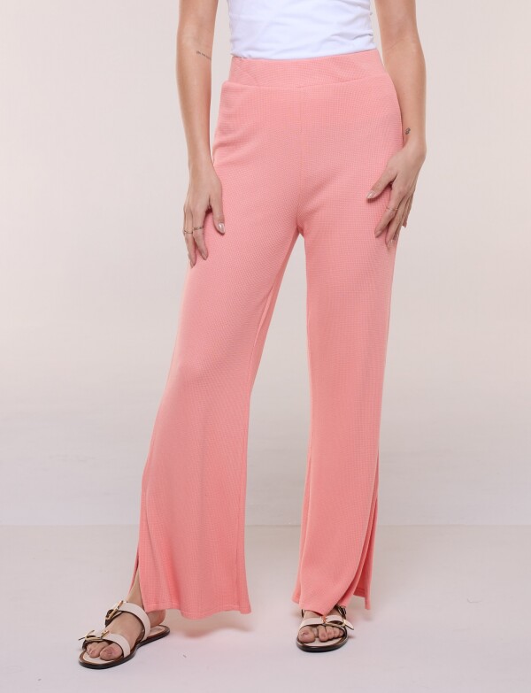 Jogger Flare Con Textura CORAL
