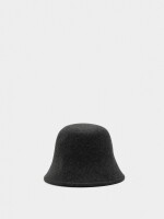 Gorro Bucket De Lana gris