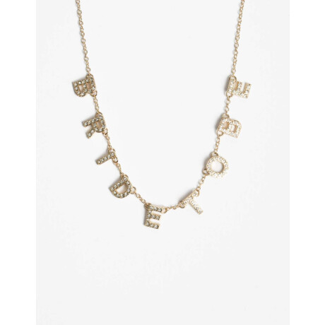 Collares Cortos Bride To Be Cristal