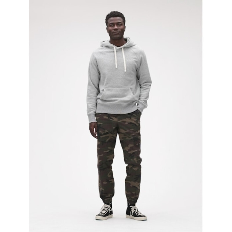 WOVEN JOGGER NEW GREEN CAMO
