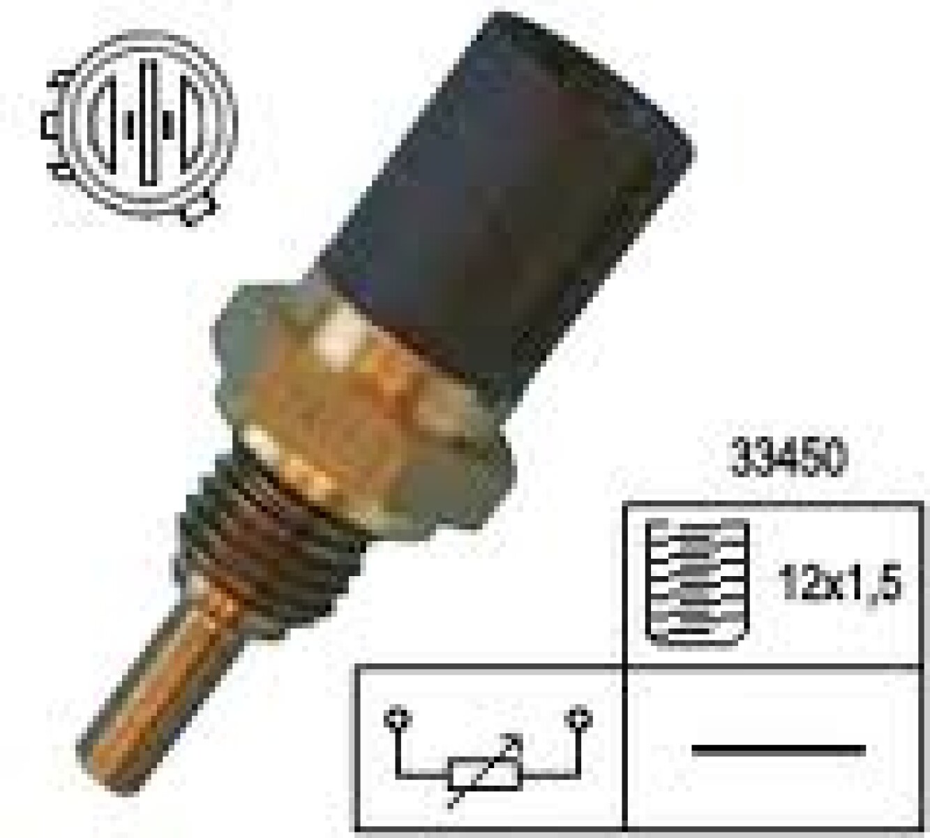 BULBO INTERRUPTOR HONDA SENSOR TEMP.HONDA ACCORD-CIVIC FAE 