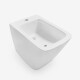 Bidet Para Griferia Monocomando Con Transferencia, Color Blanco,aqualia Linea Balkhask