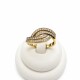 Anillo en oro con zirconias blancas Anillo en oro con zirconias blancas